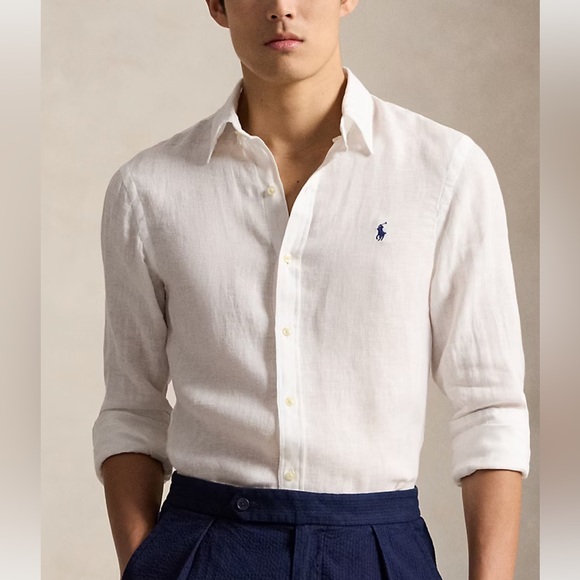 Ralph Lauren Other - Polo Ralph Lauren white linen shirt